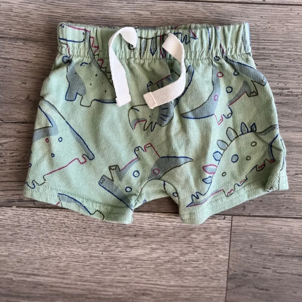 Carter’s Just One You Newborn Baby Boy Dinosaur Tank Top Shorts Outfit Blue - Picture 4 of 6